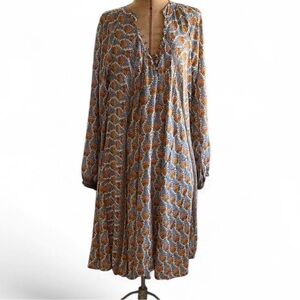 Natalie Martin Multicolor Long Sleeve Dress